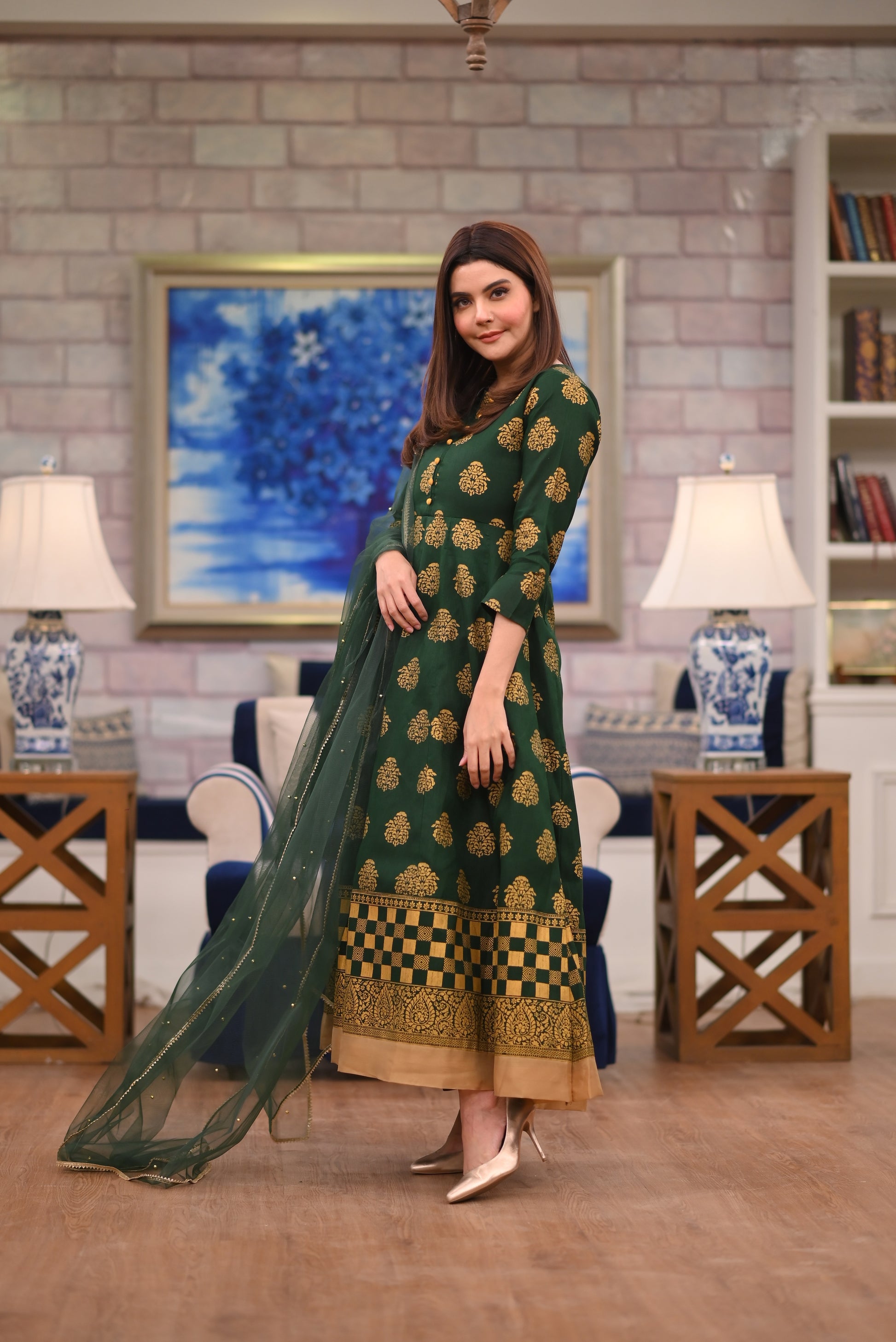 Nida Yasir Latest (3 Piece) - theraaspret.com